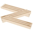 thumbnail image 4 of Shisuyan 3pcs Domino Racks For Mexican Train Wood Domino Rack Domino Holder Domino Tiles Game Rack, 4 of 9