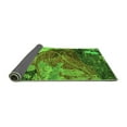 thumbnail image 2 of Ahgly Company Indoor Rectangle Abstract Green Modern Area Rugs, 5' x 8', 2 of 4