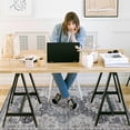 thumbnail image 2 of Hardwood Floor Office Chair Mat, 36"x48" Heavy-Duty Floor Protector, Gray, 2 of 18