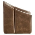 thumbnail image 5 of Pemberly Row Modern / Contemporary Fabric Accent Chair in Brown, 5 of 9