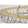thumbnail image 5 of Monroe Integrated LED light Gold Chandelier Clear Royal Cut Crystal, 5 of 5