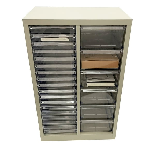 24 Drawers File Cabinet Combination Without Doors Office Receives Paper Documents