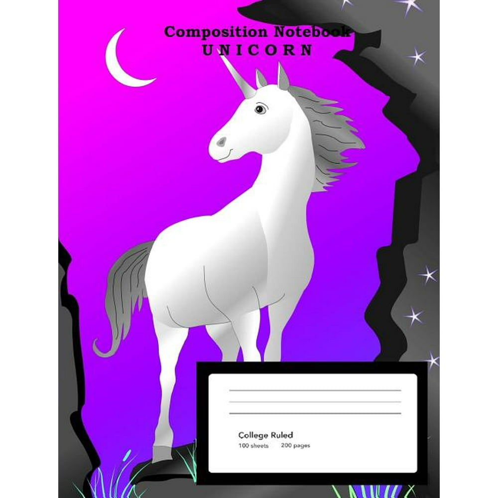 Lizzy Helfrich Unicorn Composition Notebook (Paperback)