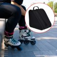 thumbnail image 1 of Bolsa de patines en rodillos livianos con bolso de patinaje de hielo correa de hombro ajustable negro, 1 of 8