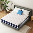 thumbnail image 2 of Vantovis Queen Size Mattress in a Box,12 inch Hybrid of Memory Foam and Spring ,Medium Comfort Adult, 2 of 10