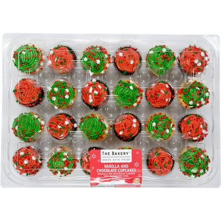 The Bakery at Walmart Red and Green Frosted Mini Christmas 