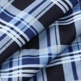 thumbnail image 3 of Mens Fashion Summer Casual Plaid Printing Drawstring Long Pajamas Pants Trouser, 3 of 8
