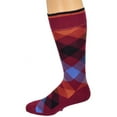 thumbnail image 6 of Sierra Socks Men's Dress Casual 3 Pair Pack Combed Cotton Crew Argyle Socks (Shoe Size 8-12), 6 of 20