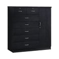 thumbnail image 6 of Pemberly Row 7 Drawer Chest in Black, 6 of 6