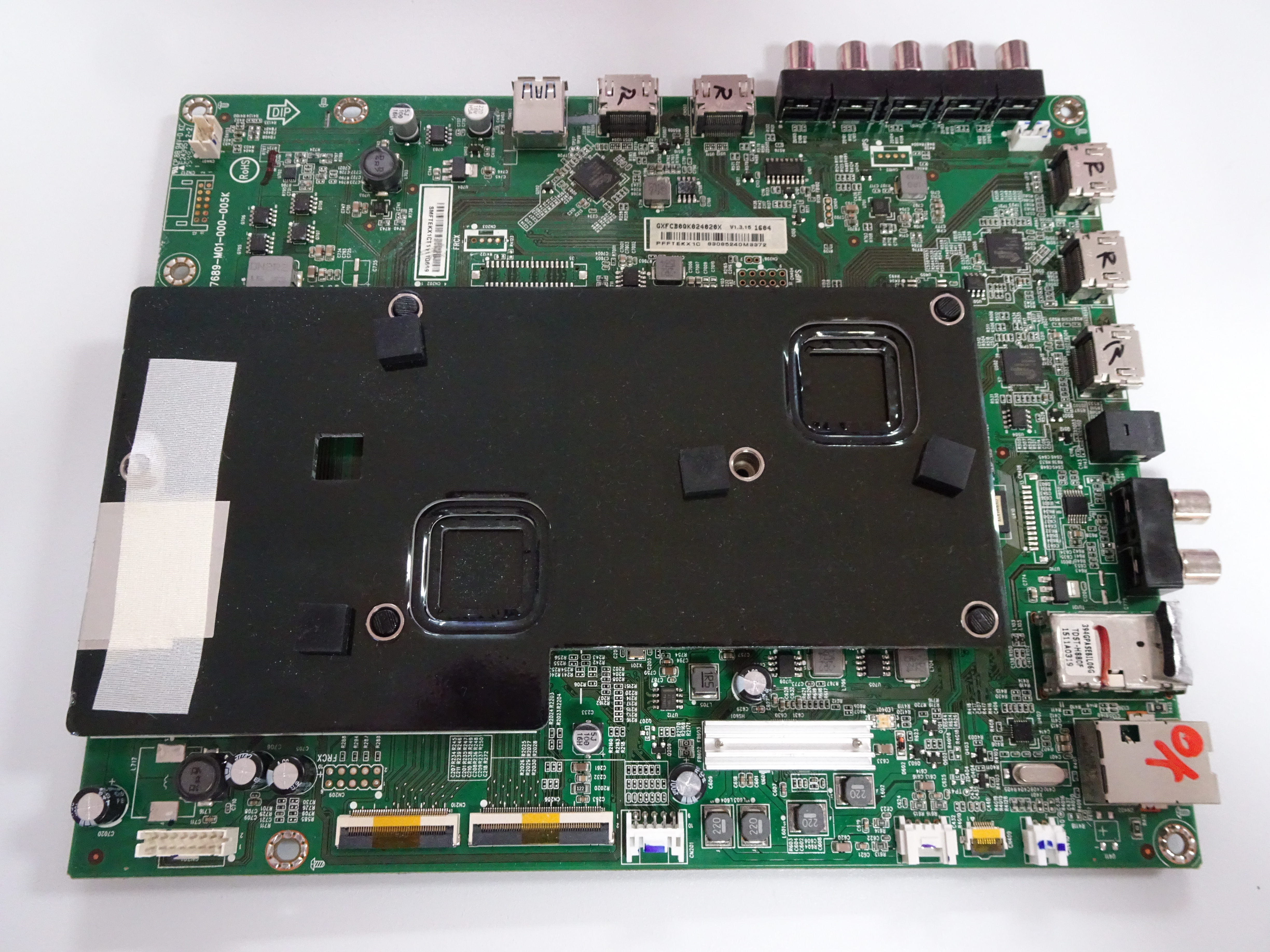 Vizio D55UD1 Main Board 756TXFCB0QK0240 COAX BROKEN OFF Walmart