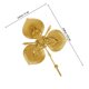 thumbnail image 2 of AURARMLET Gancho Mural De Metal Dorado Con De Hoja Para Organizar Ropa Y Accesorios, 2 of 8