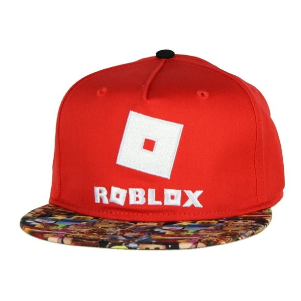 Roblox Roblox Youth Embroidered Logo Adjustable Snapback Charaacter Logo Hat Red Walmart Com Walmart Com - how to make custom hats roblox
