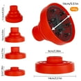 thumbnail image 3 of Accessoire Sèche-Cheveux Universel – Universel avec silicone pour Boucles Brosse Universelle Rouge, 3 of 5