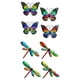 thumbnail image 1 of 8x Colorida Y Mariposa Decoración de Pared Hogar Patio Escultura Colgante, 1 of 9
