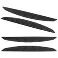 thumbnail image 2 of Miangastore Self Adhesive Design Car Door Edge Protector Black 4Pcs 5.83X0.63X0.31In, 2 of 9