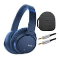 thumbnail image 1 of Auriculares inalámbricos con cancelación de ruido Sony WH-CH700N (azules), 1 of 6