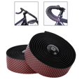 thumbnail image 2 of Bike Handlebar Tape PU EVA Handle Wraps for Bicycling Riding Biking Red, 2 of 8