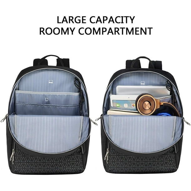 KROSER Stylish Laptop Backpack 15.6 Inch College School Daypack