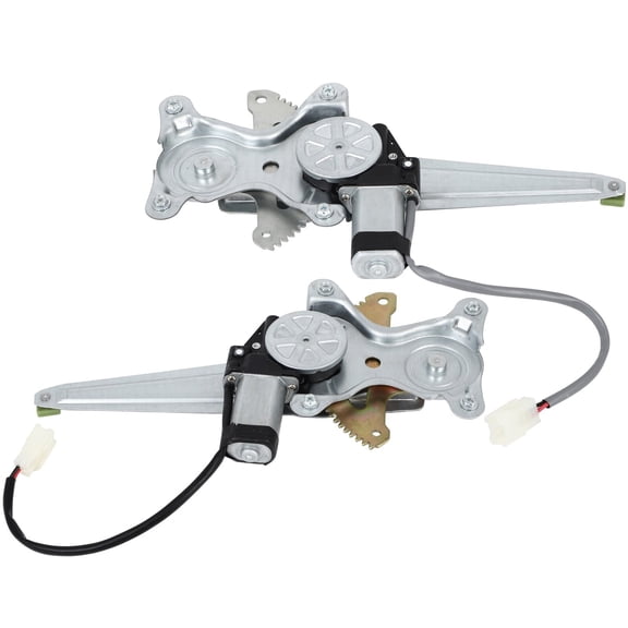 SCITOO Power Window Regulator W/ Motor fit for 2001 2002 2003 2004 2005 2006 2007 for Toyota Highlander Rear Left,Rear Right Side 741-099