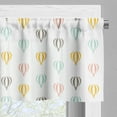 thumbnail image 3 of Ambesonne Adventure Window Valance, Minimalist Design, 54" X 18", Pale Orange Pale Pink, 3 of 5
