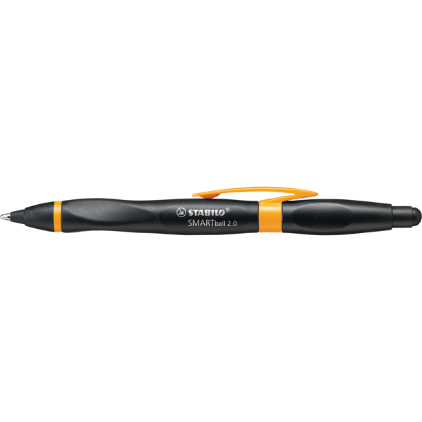 Stabilo SMARTball Pen, LeftHanded, Black/Cyan Barrel