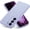 Purple, variant on Samsung S23 Case Liquid Silicone, Samsung Galaxy S23 Case Soft Silicone with Full Camera Lens Protection, Cute Thin Slim Shockproof Protective Phone Case Cover for Galaxy S23 [6.1"], Black