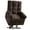 Coffee, variant on Rhevoy Power Lift Recliner with Massage and Heat for Elderly, Faux Leather Lift Chair for Living Room