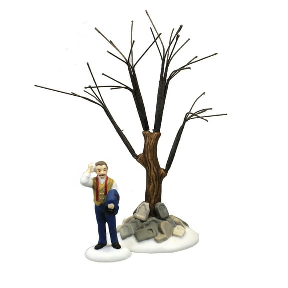 Department 56 Accessory The Hardy Ash Porcelain Dickens' Village 6007599