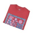 thumbnail image 4 of Botanical Elegance Tee - Floral Artistry - Unisex Softstyle T-Shirt, 4 of 4
