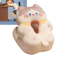 thumbnail image 2 of <p>Cute Animal V Shape Nap Pillow, Cute Cartoon Patterns Elastic Ice Silk V Shape Nap Pillow  For Office</p>, 2 of 7