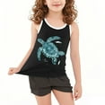 thumbnail image 4 of BLTIBY Girls Boys Tank Top Summer Sleeveless Funny T Shirt for Teen Infant Toddler Printed Round Neck Casual Fashion Tee Blouse 2025 Black 10-11 Years, 4 of 6