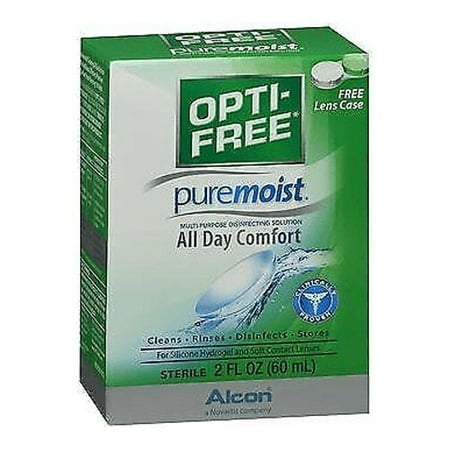 Opti Free Puremoist Multi-Purpose Disinfecting Solution, 2 oz., 3-Pack
