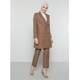 thumbnail image 5 of Button Detailed Jacket - Mink - Refka Woman, 5 of 7