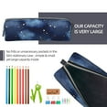 thumbnail image 5 of Honeii Starry Sky Pattern Pencil Case, Pencil Pouch, Pencil Case Small, Pencil Pouch Aesthetic, PVC Pencil Pouch, Pencil Bag, Makeup Pouch, 5 of 7