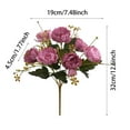 Artificial flowers for cemetery urns Faux Flower Arrangement country
