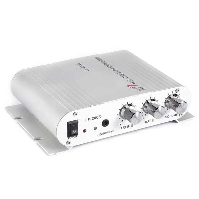V Amplifier,12V Auto Car Amplifier Car Amplifier Audio Amplifier Built for Precision