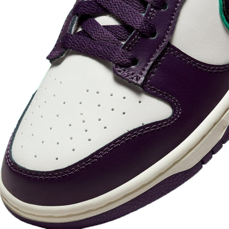 NIKE DUNK LOW 'CHENILLE SWOOSH - GRAND PURPLE' - DQ7683-100