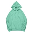 thumbnail image 5 of Jalioing Oversized Hoodies for Women Casual Solid Hooded Drawstring Sweatshirts with Pocket Fashion Basic Pullover, 5 of 9