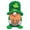 B, variant on Cadancy St. Patrick's Day Gnome Plush Toy with Sequin Hat Shamrock, Irish Festival Decor, Cute Leprechaun Doll for Home Display(A)