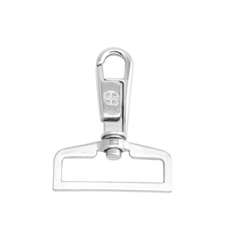 

Fenggtonqii Silvery 1.5 Inner Diameter D Ring Buckle Lobster Clasps Swivel Snap Hooks Pack of 10