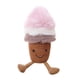 thumbnail image 2 of Muñeco de Peluche Fiudx Pequeño de Helado Cojín Trasero Lumbar Suave, 2 of 3