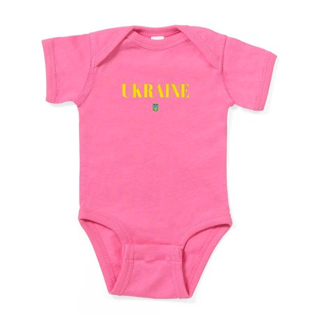 

CafePress - Ukraine Flag Men Women Kids Ukraine Body Suit - Cute Infant Bodysuit Baby Romper - Size Newborn - 24 Months