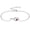 Amethyst, variant on Infinity Heart Birthstone Bracelet for Women, Sterling Silver Heart Infinity Birthstone Jewelry Gift for Mom Wife Girlfriend Daughter