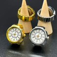 thumbnail image 4 of Reloj de anillo digital dorado, reloj de estudiante, joyería, reloj de dedo creativo, 4 of 6