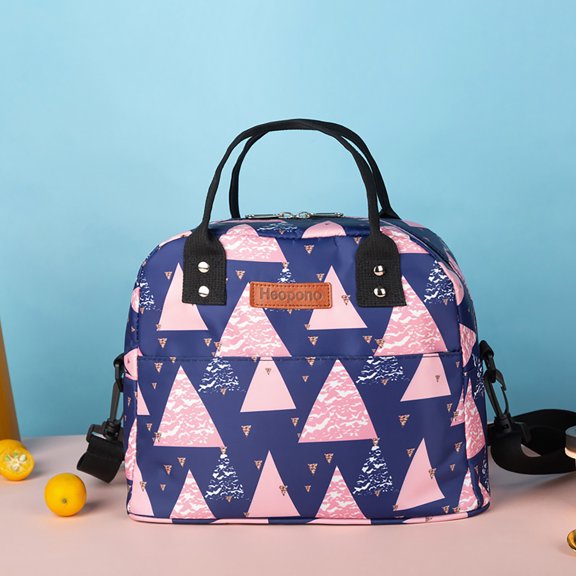 Guanhe Travel Lunch Bags, Large Capacity Picnic Basket Reusable Insulated Cooler Lunch Container