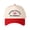 Red, variant on UNITED STATES OF AMERICA Letter Embroidered Color Block Trucker Hat Unisex Adjustable Cotton Breathable Fashion Cap for Travel Daily Wear