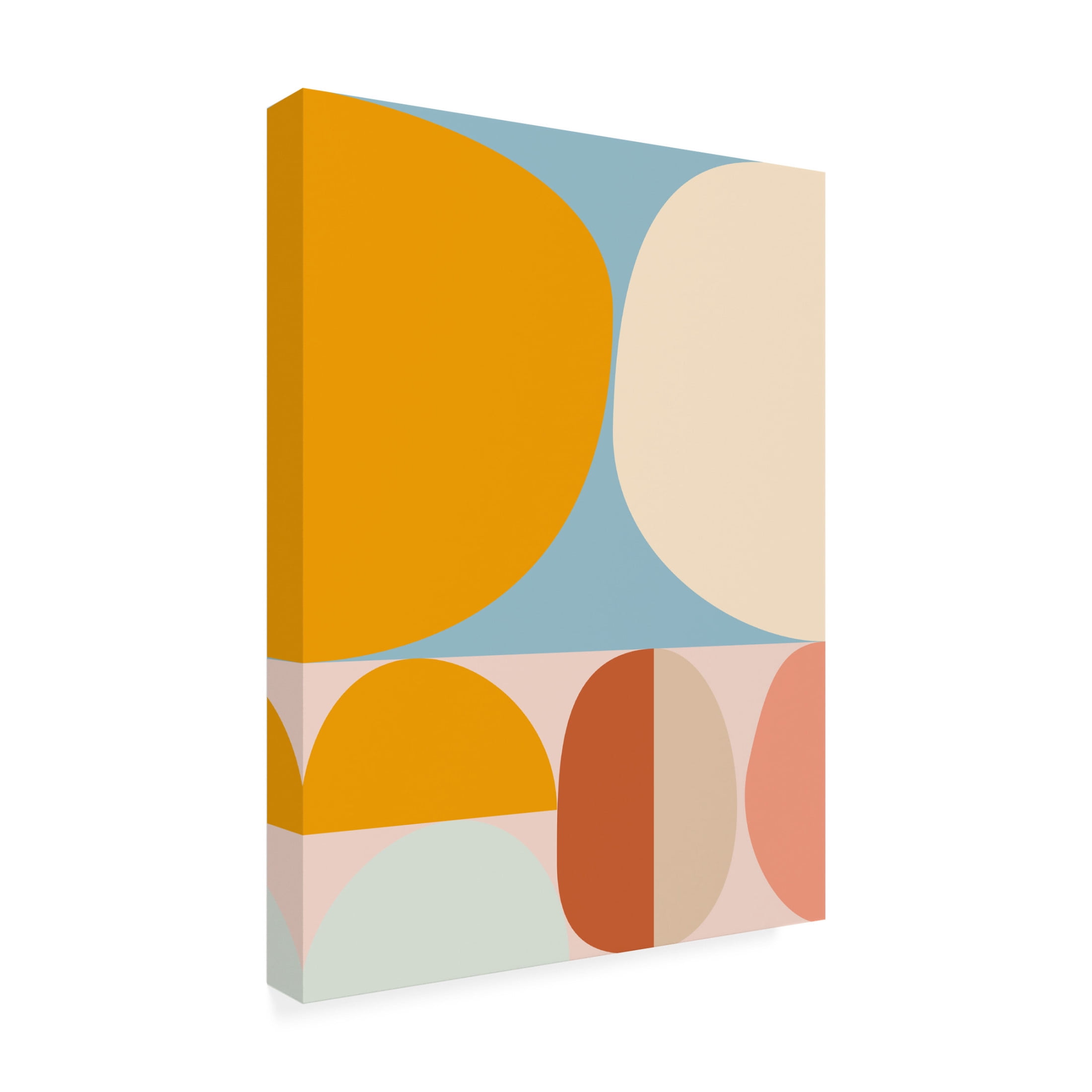 Trademark Fine Art Ana Rut Bre Mid Century Pastel 15 Canvas Wall Art