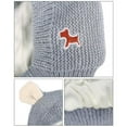 thumbnail image 3 of Handmade Crochet Pet Hat Adjustable Neck Cover Dog Cap Puppy Cartoon Costume Hat Winter Warm Knit Hat Cat Photo Headgear, 3 of 10