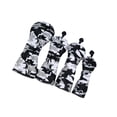 thumbnail image 1 of Golf Wood Headcover Set Driver Fairway Club Head Covers Golf Guard 4PCS No 1 3 5 UT, 1 of 9