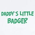 thumbnail image 2 of CafePress - Daddys Little Badger Infant Bodysuit - Baby Light Bodysuit, Size Newborn - 24 Months, 2 of 4